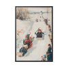 88299-31.jpg Tobogganing by L. Prang & Co Framed Canvas