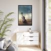88299-38.jpg Violin Deser Framed Canvas