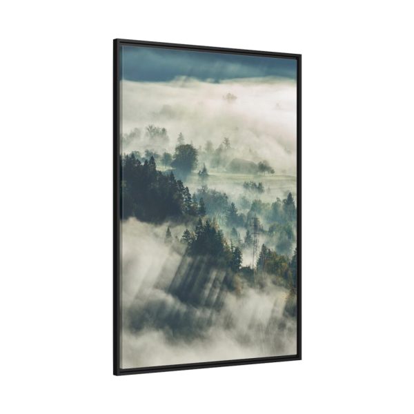 88299-5.jpg A Rural Landscape Framed Canvas