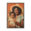 88299-56.jpg African American Woman Art Framed Canvas
