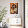 88299-58.jpg African American Woman Art Framed Canvas