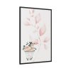 88299-75.jpg Vintage Lychee Bowl Illustration Framed Canvas