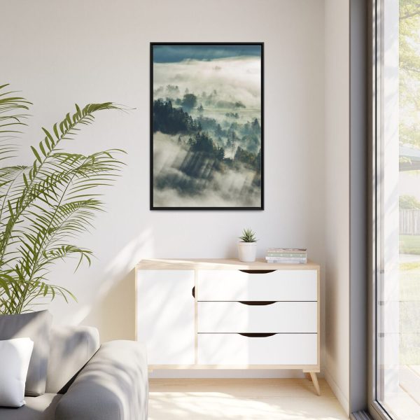 88299-8.jpg A Rural Landscape Framed Canvas