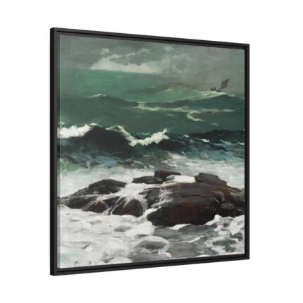Summer Squall by Winslow Homer Framed Canvas