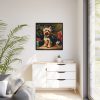 88302-103.jpg Yorkshire Terrier Vintage Christmas Framed Canvas