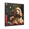 88302-105.jpg Cocker Spaniel Christmas Framed Canvas