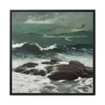 Summer Squall by Winslow Homer Framed Canvas - Image 2