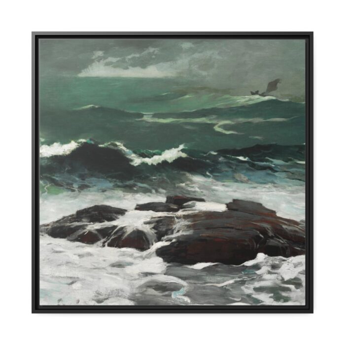 Summer Squall by Winslow Homer Framed Canvas - Image 2