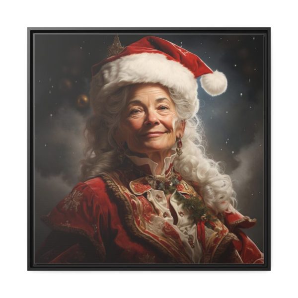 88302-111.jpg Mrs. Claus Framed Canvas