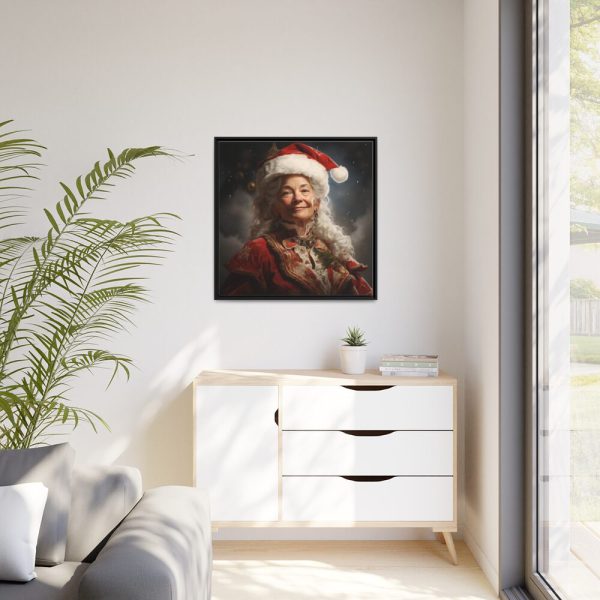 88302-113.jpg Mrs. Claus Framed Canvas