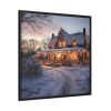 88302-130.jpg Christmas Decorated Home Framed Canvas