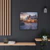 88302-134.jpg Christmas Decorated Home Framed Canvas