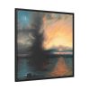 The Rock of Salvation by Samuel Colman Framed Canvas