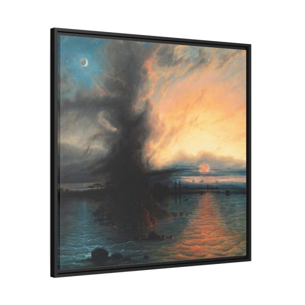 The Rock of Salvation by Samuel Colman Framed Canvas