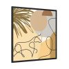 Abstract Animal Drawing Poster Framed Canvas