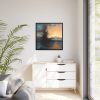 The Rock of Salvation by Samuel Colman Framed Canvas