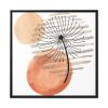 88302-201.jpg Abstract Dandelion Illustration Framed Canvas