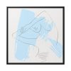 88302-221.jpg Line Art Woman Abstract Minimalist Framed Canvas