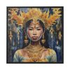 88302-226.jpg A Beautiful Bangkok Girl Framed Canvas
