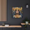88302-229.jpg A Beautiful Bangkok Girl Framed Canvas