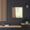88302-269.jpg Man Holding a Cup of Coffee Framed Canvas