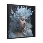 Snow Queen Framed Canvas