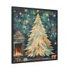 88302-285.jpg Impressionist Christmas Tree Framed Canvas