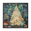88302-286.jpg Impressionist Christmas Tree Framed Canvas