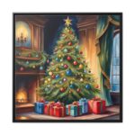Christmas Tree Framed Canvas - Image 2