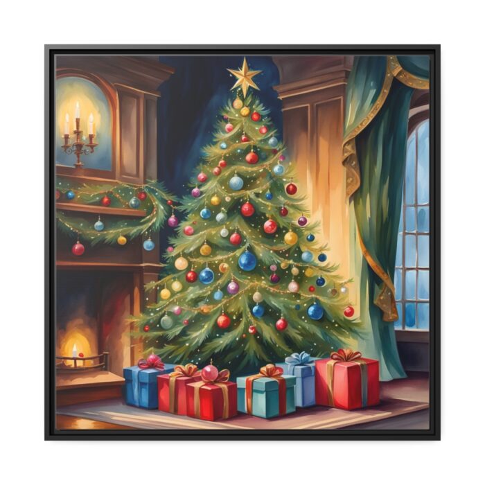 Christmas Tree Framed Canvas - Image 2
