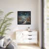 88302-313.jpg Christmas Village I Framed Canvas