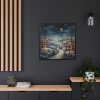 88302-314.jpg Christmas Village I Framed Canvas