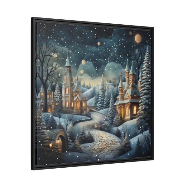 88302-315.jpg Christmas Village II Framed Canvas