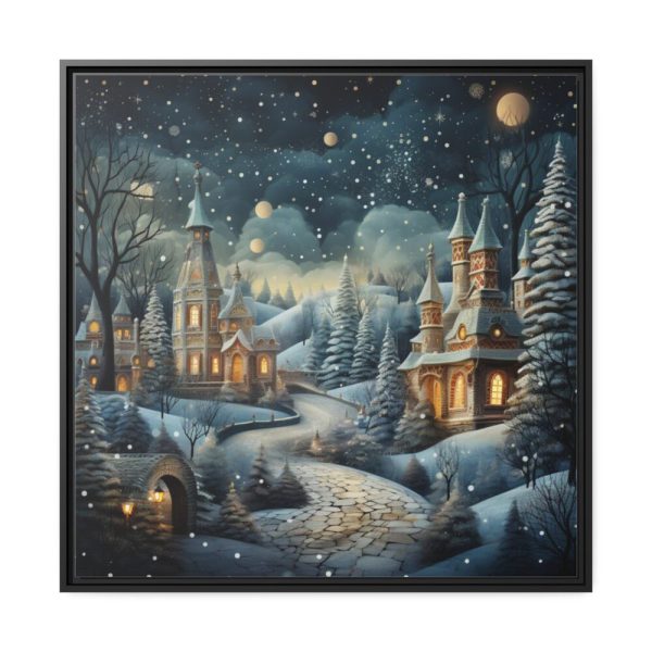 88302-316.jpg Christmas Village II Framed Canvas