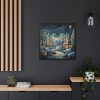 88302-319.jpg Christmas Village II Framed Canvas