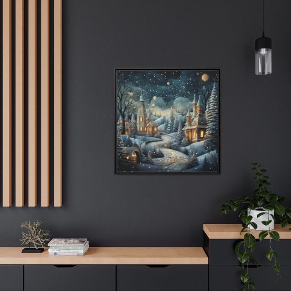 88302-319.jpg Christmas Village II Framed Canvas