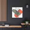 88302-329.jpg Abstract Mason Jar Flower Line Art Framed Canvas