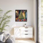 Christmas Tree Framed Canvas - Image 4