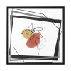 88302-366.jpg Minimalist Flower Art Framed Canvas