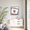 88302-368.jpg Minimalist Flower Art Framed Canvas