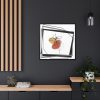 88302-369.jpg Minimalist Flower Art Framed Canvas