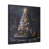 88302-375.jpg Christmas Tree House Framed Canvas
