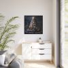 88302-378.jpg Christmas Tree House Framed Canvas