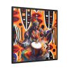 88302-390.jpg Native African Musicians Framed Canvas