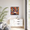 88302-393.jpg Native African Musicians Framed Canvas