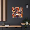 88302-394.jpg Native African Musicians Framed Canvas