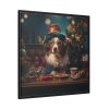 88302-395.jpg Funny Christmas Dog Framed Canvas
