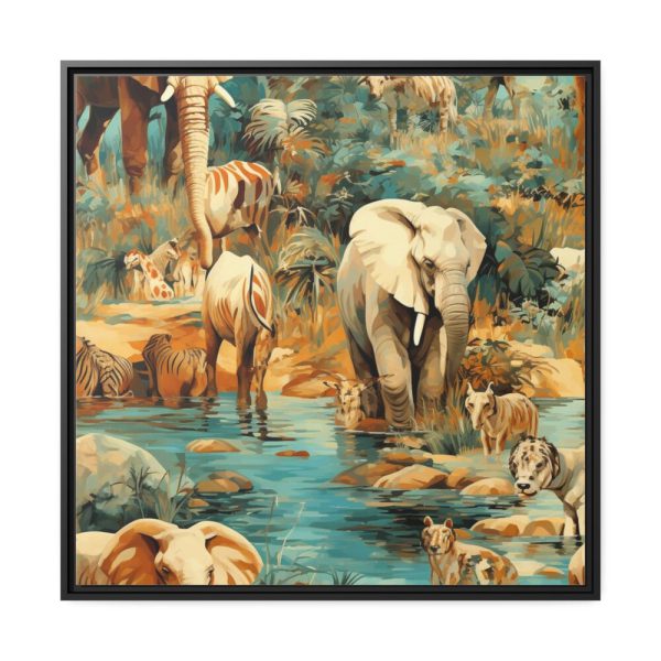 88302-406.jpg Wild Animals Framed Canvas