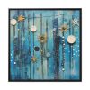 88302-446.jpg Geometric Abstract Blue Painting Framed Canvas