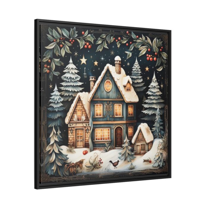 Christmas Art Framed Canvas - Image 1